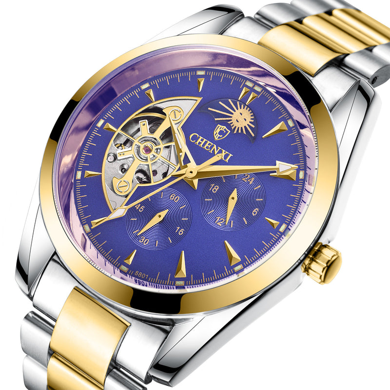Men's Mechanical Business Wrist Watch