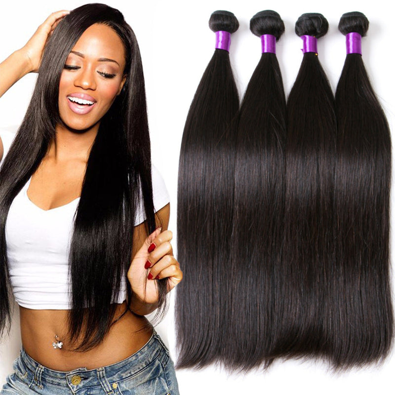 Brazilian Human Hair Straight Extensions 20 inches