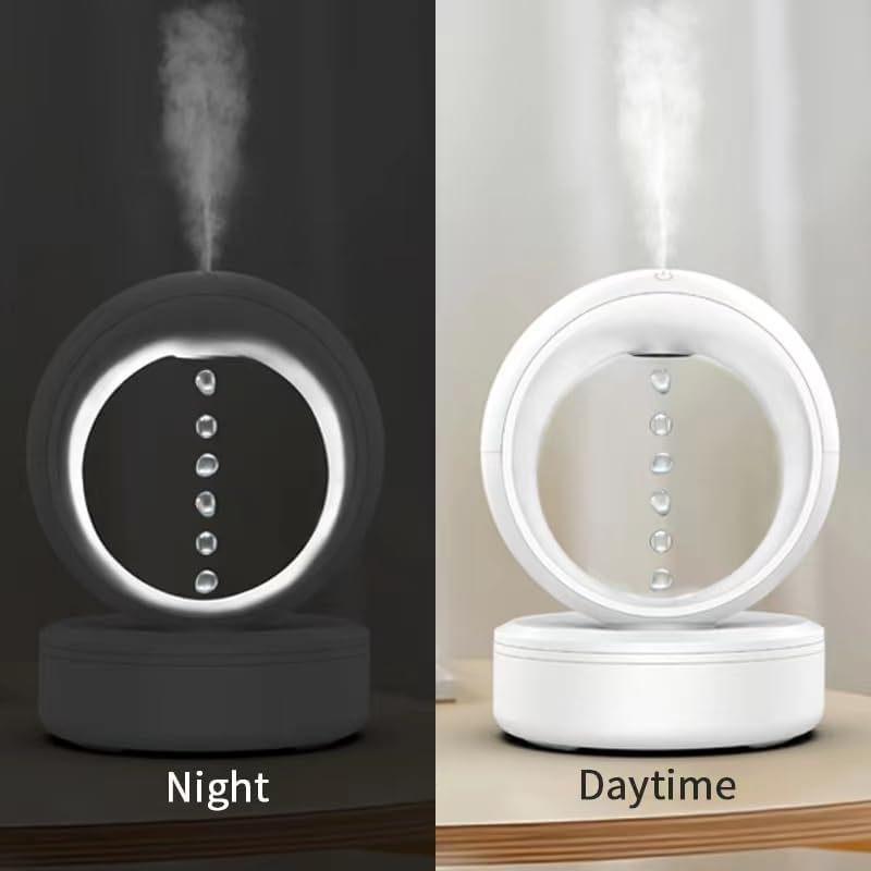 Anti-gravity Air Humidifier with Levitating Water Drops