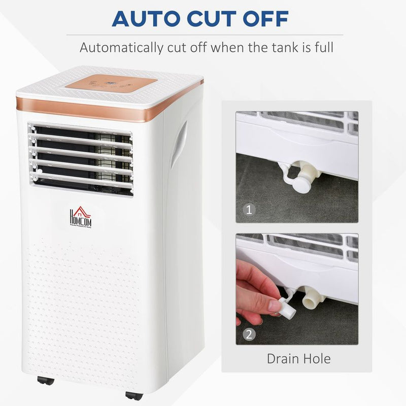 10000 BTU Portable Air Conditioner – 4-in-1 Cooling Unit with LED Display